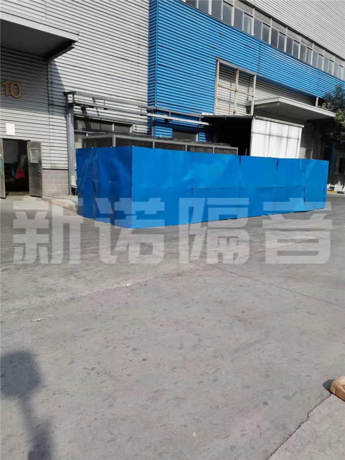 冷却塔降噪现场施工照片