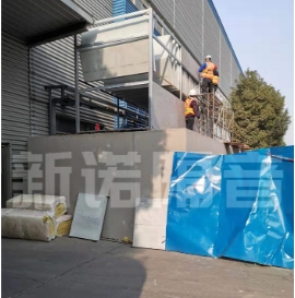 在建造冷却塔隔音房时，通风和散热问题应该如何解决？